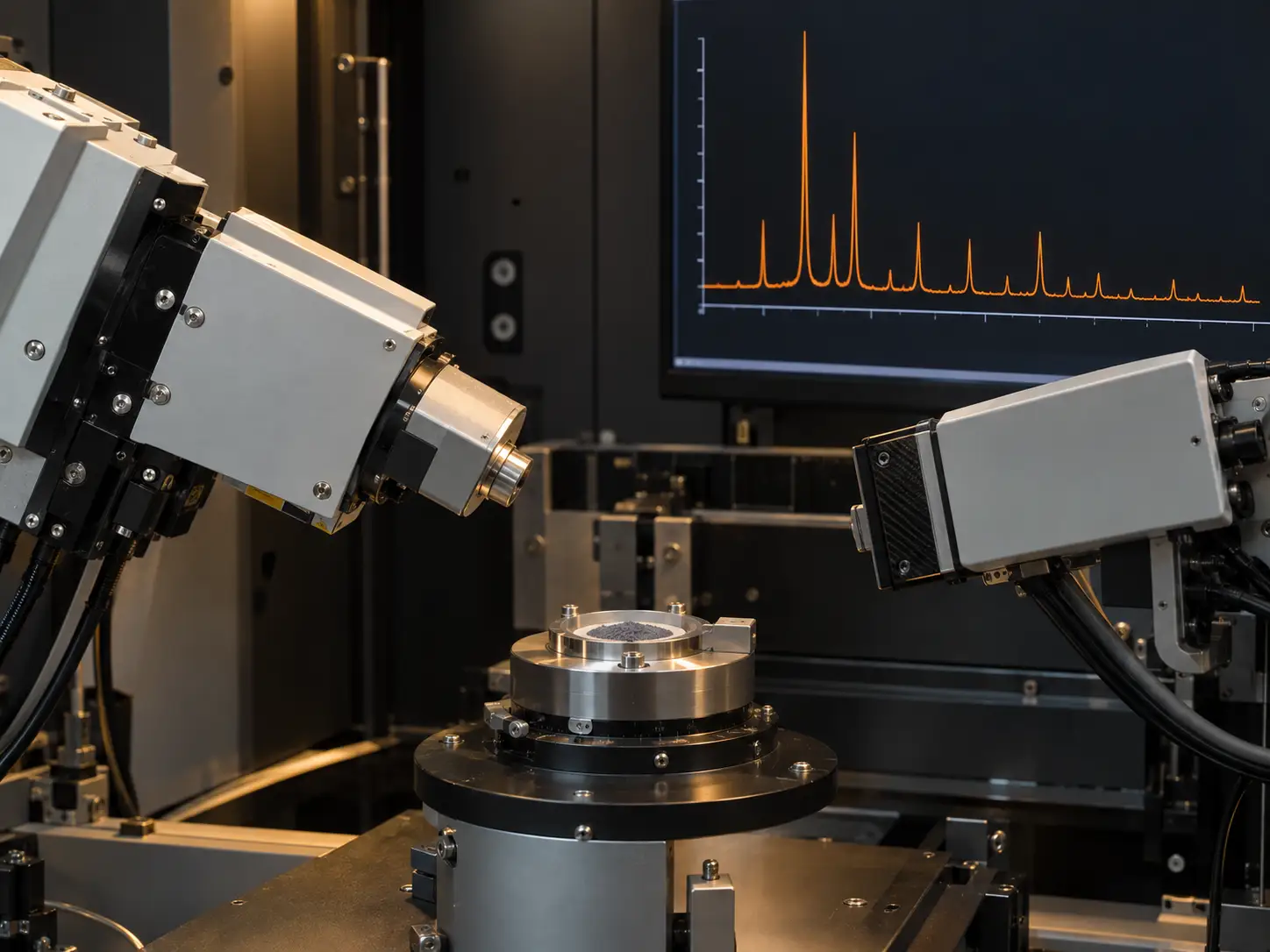 XRD characterization applied to battery material analysis