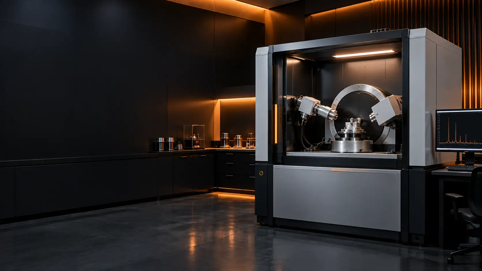X-ray diffraction instrument used for materials characterization at G-Hexa